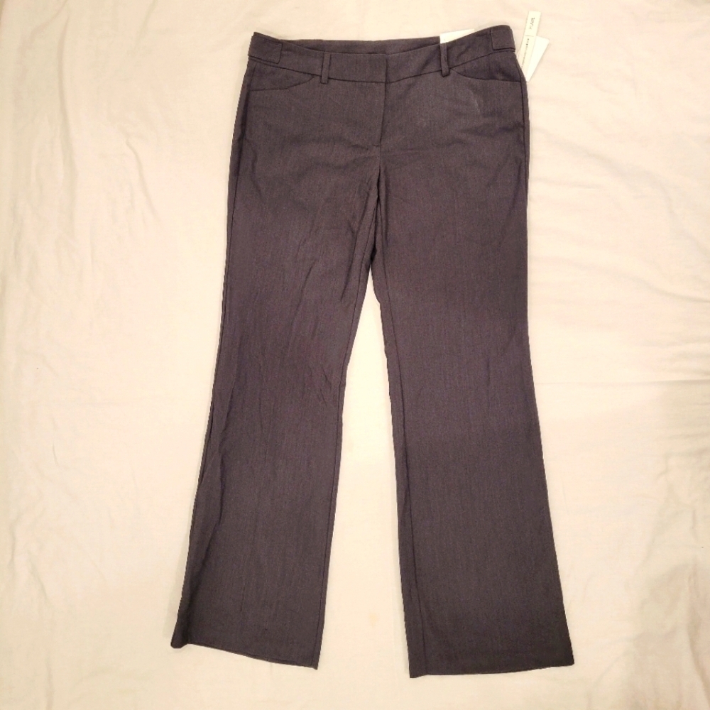 Joe B by Joe Benbasset Charcoal Flare Leg dress pants size 11